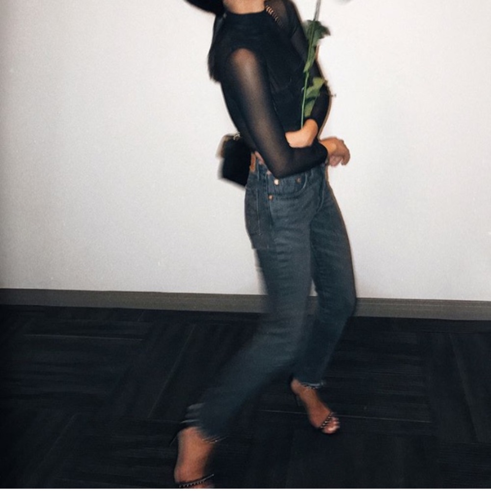 Paige Denim Dark Skinny Jeans